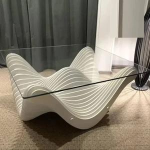 โต๊ะกาแฟทำจากแก้ว Parametric แบบถอดออกได้ทำด้วยมือสินค้าใหม่สำหรับใช้ในสำนักงานและบ้าน - Product Image 1