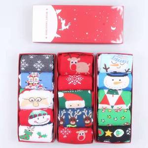 Tubo Calza Custom Calze di natale <span class=keywords><strong>Babbo</strong></span> calzino Box decorazione di natale set calzini - Product Image 6