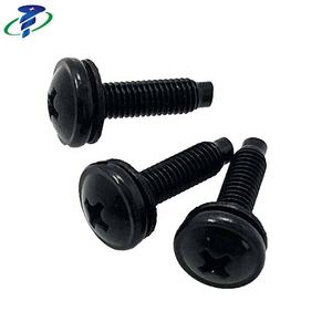 Conjuntos de tornillos de cabeza plana con ranura cruzada JISB 1130 con arandela - Product Image 1