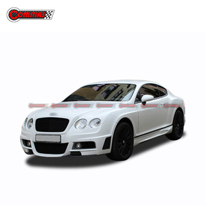 ชุดแต่งตัวถังวัสดุไฟเบอร์กลาสสไตล์ WD สำหรับ Bentley Continental GT ปี 2004-2012 กันชนหน้า สเกิร์ตข้าง ท่อไอเสีย สปอยเลอร์หลัง - Product Image 4