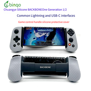 Coque en silicone pour manette <span class=keywords><strong>Backbone</strong></span> One, poignée de joystick gauche/droite, étui de protection, anti-transpiration, antidérapant, amélioré - Product Image 5