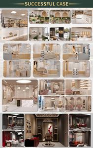 Exhibición de joyería de lujo de gama alta, gabinete de joyería de pared, diseño de escaparate de joyería personalizado para Centro Comercial - Product Image 5