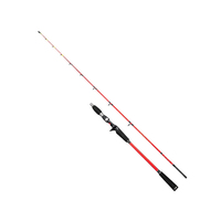 Joran Pancing Air Asin 1.5m 1.68m 1.8m 1.5 Seksi 30-200g Spinning Casting Rod Serat Karbon Solid Keramik Guide Joran Boat untuk Ikan Besar