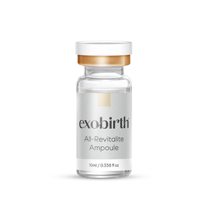 Ampoule d'essence de peptide hydrolysé Exobirth All-Revitalite, fabriquée à Taïwan, pour une hydratation intense. - Product Image 1