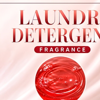 Détergent Liquide Vermilion pour Linge, Produits de Nettoyage, Parfum Longue Durée, Fraîcheur Durable
