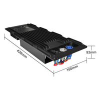 Gelişmiş DSP sınıfı D 1300W 2 kanallı aktif modül, LLC güç anahtarı, devre donanım koruması, yeni ısı emici