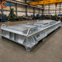 OEM Kaynaklı Zincir Konveyör Temel Çerçevesi |   Kumlama ile işlenmiş |   Q235/Q355 Çelik |   ISO 9001 |   2-80mm Kalınlık |   Korozyon Önleyici Boya
