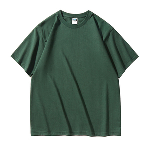 T-shirt pour homme en coton doux uni à manches courtes avec impression personnalisée, tee-shirt vierge pour les commandes en gros - Product Image 2