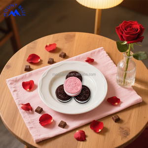 Galletas de Chocolate Sólido con Café y Malvaviscos en Caja de Regalo Decorativa para Dulces Diarios y Regalos Navideños - Product Image 2