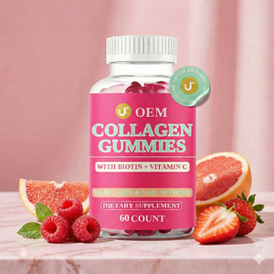 Vente en gros de gommes à la biotine, au collagène et à la kératine 10000 mcg, vitamine C, produits de beauté pour la croissance des <span class=keywords><strong>cheveux</strong></span> et l'éclaircissement de la peau, compléments alimentaires - Product Image 5
