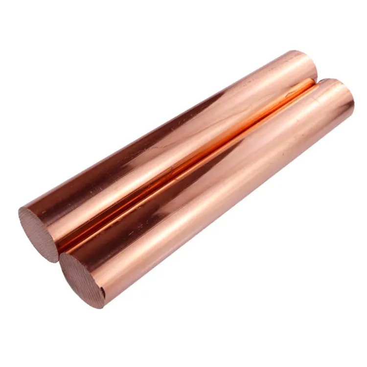 C12200 C18980 C15715 non-ferrous metal red copper bar Flat Rod 8mm 99.99% Pure Round Square Copper Bus Brass Rod Bar
