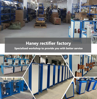 Haney 1500amp ac dc redresseurs d'électrodéposition triphasés redresseur igbt galvanoplastie