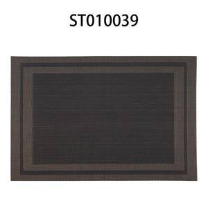 Mantel Individual Resistente al Calor, con Marco Hueco, Antideslizante, para Cocina, Restaurante, PVC, Color Sólido, para Bodas - Product Image 2