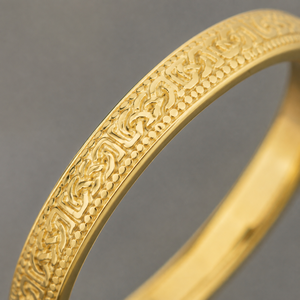 Anello in Metallo Texturizzato Stile Minimalista per Donne, Gioiello da Dito Versatile per Uso Quotidiano - Product Image 4