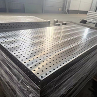 Table de soudage flexible 3D Meisida - Construction de haute précision en acier nitrué, dimensions personnalisables