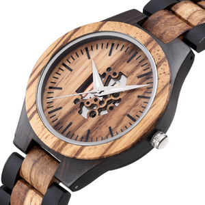 W0187 Nouvelle mode, bracelet de montre en bois et acier de qualité 3A, échantillon gratuit, logo personnalisé, fournisseur chinois - Product Image 5