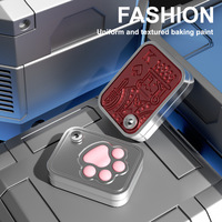 Nouveau produit transfrontalier : Spinner de doigt anti-stress pour adultes, avec jeu de pousser les cartes, motif griffe de chat, style poker et K-popping, en boîte