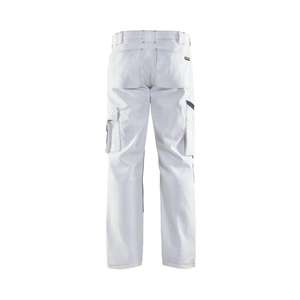 BLAKLADER - 109112101098D120 Paint <b>trousers</b> White/Dark grey - EAN 7330509787939 WORK <b>TROUSERS</b> WORK <b>SHORTS</b> - Product Image 2