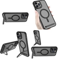 Casing HP Sublimasi dengan Penyangga untuk iPhone 17, Casing HP 15 Pro Max 16 14 13 12 11 dengan Holder, Aksesoris Ponsel