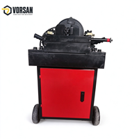 Machine à rouler les filets de barres d'armature de type lame OEM à tension personnalisée, machine à fileter BTS pour le traitement des barres d'acier de 12 mm à 40 mm