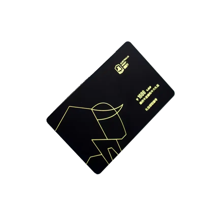 Tarjeta con chip inteligente de control de acceso PVC banda magnética Hico personalizada