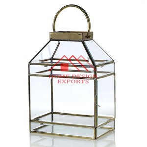 2026 New Arrival Brass <b>Hanging</b> <b>Candle</b> Lantern for Indoor & Outdoor Decor Elegant Design Handmade <b>Candle</b> Lantern - Product Image 4