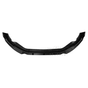 Spoiler de lèvre de pare-chocs avant HS séparateur de becquet de lèvre avant en plastique aspect fibre de carbone 3 pièces lèvre avant pour <span class=keywords><strong>Suzuki</strong></span> <span class=keywords><strong>Swift</strong></span> 2018 - Product Image 3