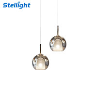 Lustre de plafond G9 au design moderne pour salle à manger de taille moyenne