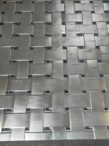 Panneau de mur-rideau en aluminium contemporain avec motif diamant découpé au laser pour l'extérieur des bâtiments - Product Image 6