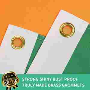 Drapeau d'Irlande 3x5 pieds, extérieur, double face, robuste, en nylon 210D, ourlet 4 points, œillets en laiton - Product Image 2