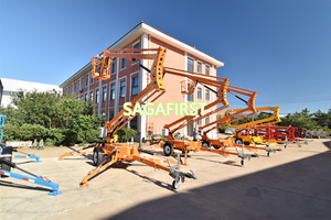 10m 12m 14m 15m 16m Trailer Articulated Small Aerial Mobile One Man Lift Small One Man Lift Compact <b>Towable</b> Aerial Lift - Product Image 1