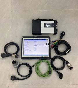 Herramienta de diagnóstico SD Connect C5 DOIP MB Star Multiplexer, juego completo con tableta CF33, escáner automático OBD2 para diagnóstico de coches y camiones Benz - Product Image 1