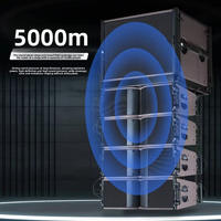 LA-8 Enceinte Line Array Double 8 pouces en néodyme pour festivals de musique, performances audio, bars intérieurs, événements sportifs et extérieurs, étanche