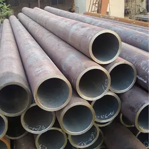 Seamless Carbon Steel Pipes Pipeline Transportation API Standard Section ISO9001 Certified Lengths 6m 12m Bending Cutting