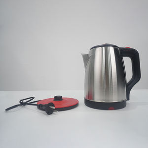 Botella de Agua Caliente Eléctrica de 1.6-2.0L FADA de Acero Inoxidable con Logotipo Personalizado, Apagado Automático, Base Giratoria de 360 Grados, Protección Contra Ebullición en Seco - Product Image 1