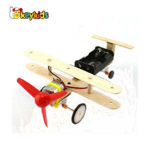<strong>Adults</strong> and Kids DIY Wood <strong>Robot</strong> <strong>Kit</strong> with Motorized Movement W04G018 - Product Image 4