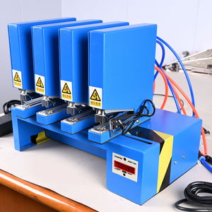 कार्टन बॉक्स पैकेजिंग के लिए 300 स्टेपल/मिनट 0.7-0.8mpa और बुक बाइंडिंग मल्ट-हेड न्यूमेटिक 12 गेज भारी शुल्क स्टेपलर - Product Image 1