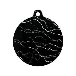 Rond 22cm type oreille pendante 0,4mm [motif marbre]