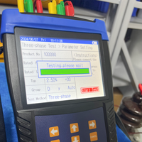 Smart Electronic Transformer Turn Ratio for Set Built-in Battery TTR Measuring Instrument 5.6 Inch LCD High Accuracy Ratio