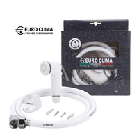 Ensemble de douchette EURO CLIMA avec technologie d'insertion en plastique et conception de tube intérieur en PVC