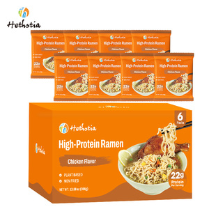 Ramen Vegano Sabor <span class=keywords><strong>Pollo</strong></span>, Alto en Proteínas (22g), a Base de Plantas, Sin GMO, Fideos Sin Freír - Product Image 1