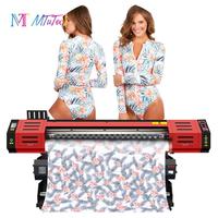 Impresora de sublimación digital con descuento con 2 cabezales I3200 para tela de poliéster