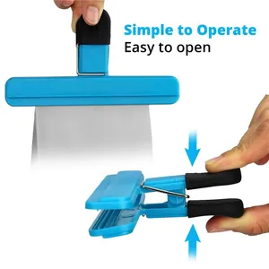 Clip Multifuncional para Sellado de Alimentos al por Mayor, Colorido y Resistente, para Conservación de Bolsas de Snacks, a Prueba de Humedad para Cocina - Product Image 4