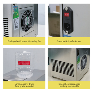 690Pcs/H Countertop <b>Soft</b> Serve Ice Cream <b>Machine</b> 3 Flavors Ce/Etl Certificate Frozen Yogurt Ice Cream Maker <b>Machine</b> - Product Image 3