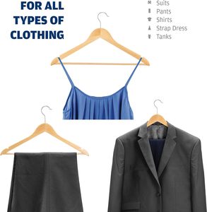 Free Sample Custom 10 Days Lead Time Factory Wood <strong>Hangers</strong> Clothes <strong>Hangers</strong> Wholesale Wooden <strong>Hangers</strong> - Product Image 3