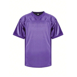 Maillot de football hip-hop personnalisé avec logo, coupe classique, style streetwear sportif - Product Image 3
