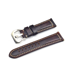 <span class=keywords><strong>Bracelet</strong></span> de <span class=keywords><strong>montre</strong></span> rétro en <span class=keywords><strong>cuir</strong></span> véritable italien 18mm 20mm <span class=keywords><strong>22mm</strong></span> 24mm 26mm, <span class=keywords><strong>bracelet</strong></span> de <span class=keywords><strong>montre</strong></span> vintage en <span class=keywords><strong>cuir</strong></span> pleine fleur - Product Image 5