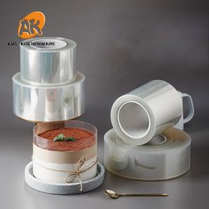 Oumengak — collier de cuisson Transparent, Film d'emballage de gâteau, ruban en acétate Surround, anneaux de doublure, outils de décoration de gâteaux - Product Image 4