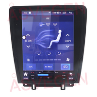 Autoradio Android Auto Lecteur DVD pour Ford Mustang 09-14 Système multimédia stéréo à écran vertical de 12.1 pouces
