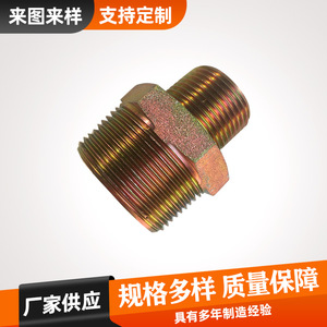 Raccords de tuyau en acier inoxydable Hokoku 1x2, connecteur hydraulique fileté pour équipement hydraulique - Product Image 3